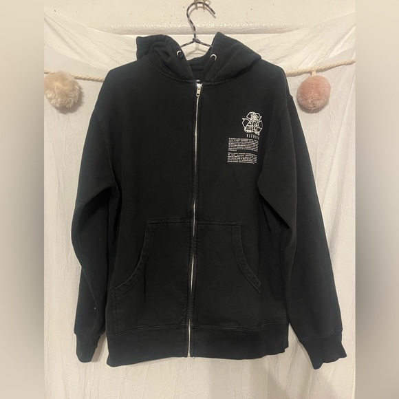 Vitriol Men’s Zip Up Graphic Hoodie 🌵 - Picture 1 of 7